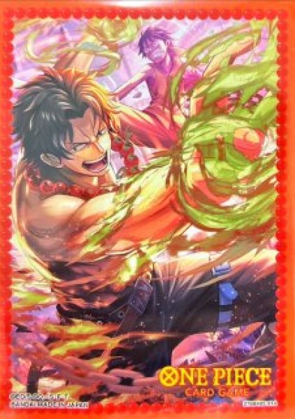 画像1: オフィシャルカードスリーブ10 ポートガスDエース【-】《-》{-} (1)