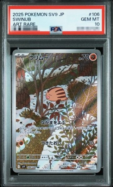 画像1: 〔PSA10鑑定済〕ウリムー【AR】{106/100} [その他] (1)
